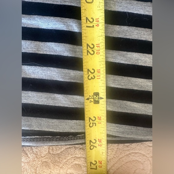 Licorice Summer Dress Sz M Spagetti Strap Striped Print Boho Style Zip Front - Picture 6 of 11